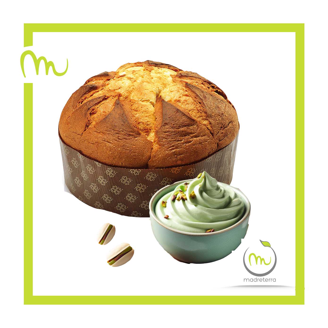 Panettone  Pistacchio - Madreterra